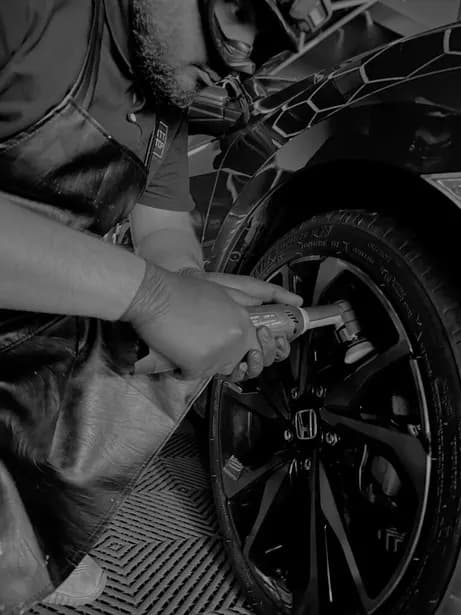 Wheel detailing pictured in the PITT STOP catalogue